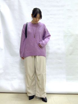 まっつんさん（レディース・160cm）の冬コーディネート