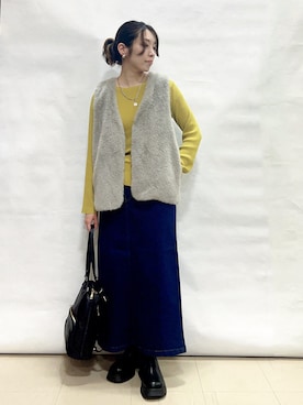 まっつんさん（レディース・160cm）の秋コーディネート
