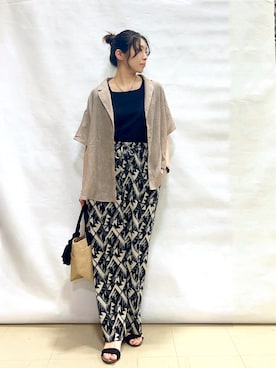 まっつんさん(レディース・160cm)の春コーディネート