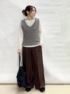 まっつんさん(レディース・160cm)の秋コーディネート