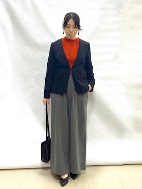 まっつんさん(レディース・160cm)の冬コーディネート