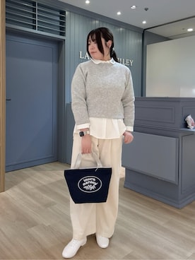 akaさん（レディース・155cm）の冬コーディネート