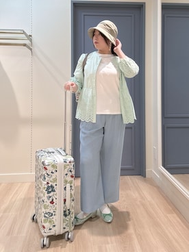 「SOUP（スープ）のアイテム」を使った、akaさん（レディース・155cm）の春コーディネート