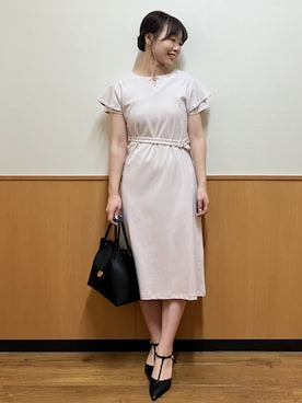 「index（インデックス）のアイテム（バッグ）」を使った、MAYUKIさん（レディース・156cm）の春コーディネート