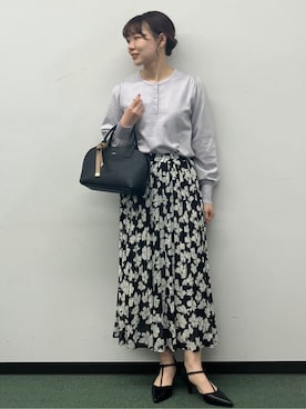 「index（インデックス）のアイテム（バッグ）」を使った、MAYUKIさん（レディース・156cm）の冬コーディネート