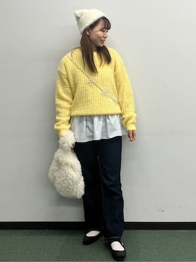 MAYUKIさん（レディース・156cm）の冬コーディネート