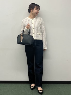 「index（インデックス）のアイテム（バッグ）」を使った、MAYUKIさん（レディース・156cm）の冬コーディネート