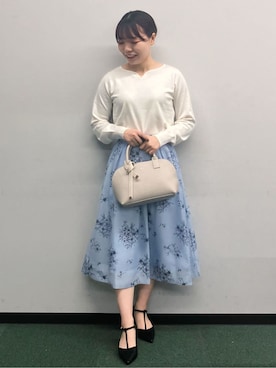 「index（インデックス）のアイテム（バッグ）」を使った、MAYUKIさん（レディース・156cm）の冬コーディネート