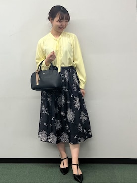 「index（インデックス）のアイテム（バッグ）」を使った、MAYUKIさん（レディース・156cm）の冬コーディネート