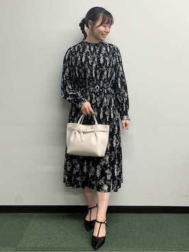「Rubyrivet（ルビーリベット）のアイテム」を使った、MAYUKIさん（レディース・156cm）の冬コーディネート