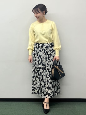 「index（インデックス）のアイテム（バッグ）」を使った、MAYUKIさん（レディース・156cm）の冬コーディネート