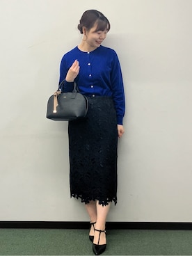 「index（インデックス）のアイテム（バッグ）」を使った、MAYUKIさん（レディース・156cm）の冬コーディネート