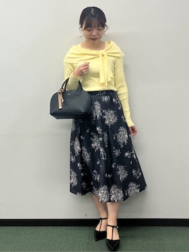 「index（インデックス）のアイテム（バッグ）」を使った、MAYUKIさん（レディース・156cm）の冬コーディネート