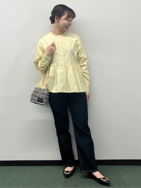 「UNTITLED（アンタイトル）のアイテム（ワンピース/ドレス）」を使った、MAYUKIさん（レディース・156cm）の冬コーディネート