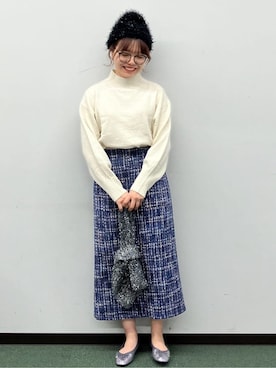 MAYUKIさん（レディース・156cm）の冬コーディネート