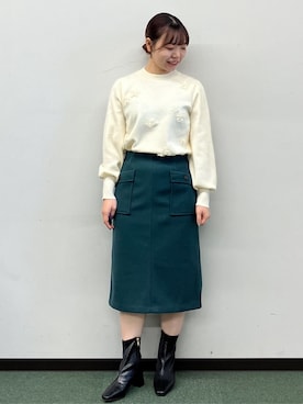 MAYUKIさん（レディース・156cm）の冬コーディネート
