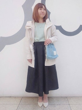 「ITS'DEMO（イッツデモ）のアイテム」を使った、ちびすけさん（レディース・152cm）の冬コーディネート