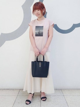 「ITS'DEMO（イッツデモ）のアイテム」を使った、ちびすけさん（レディース・152cm）の春コーディネート