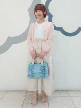 「ITS'DEMO（イッツデモ）のアイテム」を使った、ちびすけさん（レディース・152cm）の春コーディネート