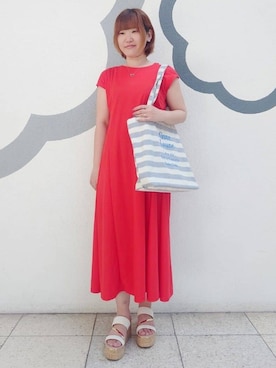 「ITS'DEMO（イッツデモ）のアイテム」を使った、ちびすけさん（レディース・152cm）の夏コーディネート
