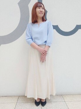 「ITS'DEMO（イッツデモ）のアイテム」を使った、ちびすけさん（レディース・152cm）の春コーディネート