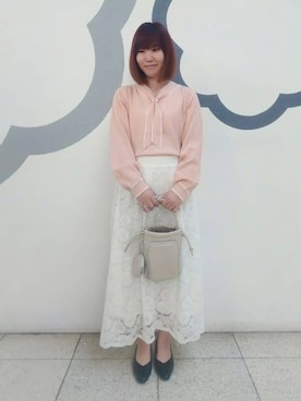 「ITS'DEMO（イッツデモ）のアイテム」を使った、ちびすけさん（レディース・152cm）の冬コーディネート