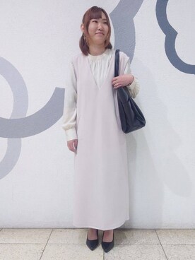 「ITS'DEMO（イッツデモ）のアイテム」を使った、ちびすけさん（レディース・152cm）の冬コーディネート