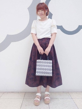 「ITS'DEMO（イッツデモ）のアイテム」を使った、ちびすけさん（レディース・152cm）の春コーディネート
