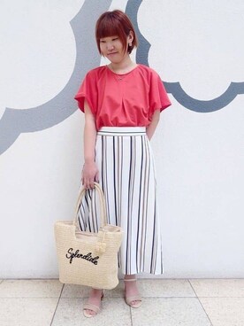 「ITS'DEMO（イッツデモ）のアイテム」を使った、ちびすけさん（レディース・152cm）の春コーディネート