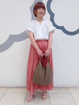 「ITS'DEMO（イッツデモ）のアイテム」を使った、ちびすけさん（レディース・152cm）の春コーディネート