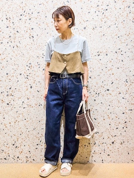 yoshimiさん(レディース・153cm)の夏コーディネート