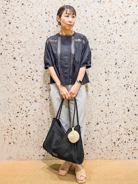 yoshimiさん(レディース・153cm)の春コーディネート
