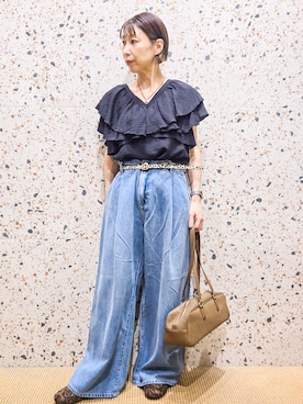 yoshimiさん(レディース・153cm)の夏コーディネート