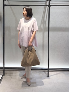 わたなべさん(レディース・157cm)の夏コーディネート