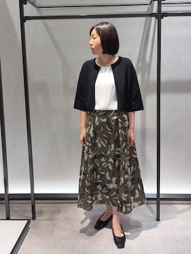 わたなべさん(レディース・157cm)の春コーディネート