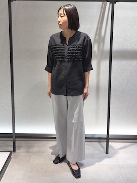 「UNTITLED（アンタイトル）のアイテム」を使った、わたなべさん（レディース・157cm）の夏コーディネート