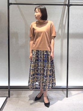 わたなべさん（レディース・157cm）の夏コーディネート