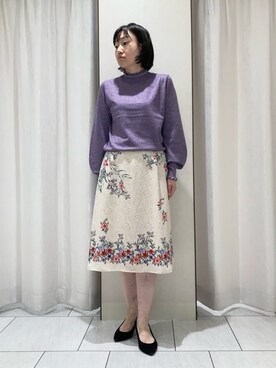 わたなべさん(レディース・157cm)の秋コーディネート