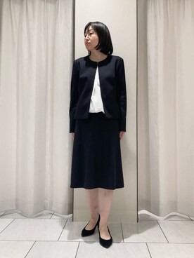 わたなべさん（レディース・157cm）の秋コーディネート