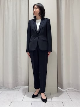 「UNTITLED（アンタイトル）のアイテム」を使った、わたなべさん（レディース・157cm）の春コーディネート