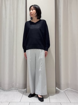 「Rubyrivet（ルビーリベット）のアイテム（アクセサリー）」を使った、わたなべさん（レディース・157cm）の春コーディネート