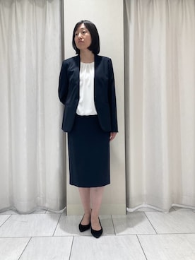 わたなべさん（レディース・157cm）の春コーディネート