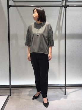 わたなべさん(レディース・157cm)の秋コーディネート