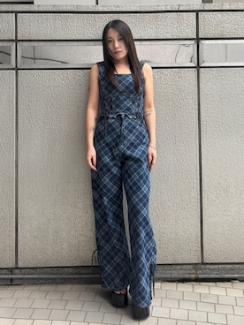 「EMODA」｜山本亜理沙さん（レディース・157cm）の春コーディネート