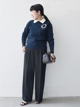 星井さん(レディース・159cm)の夏コーディネート