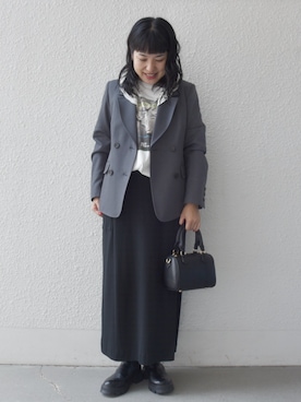 星井さん（レディース・159cm）の秋コーディネート
