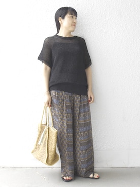 星井さん（レディース・159cm）の夏コーディネート