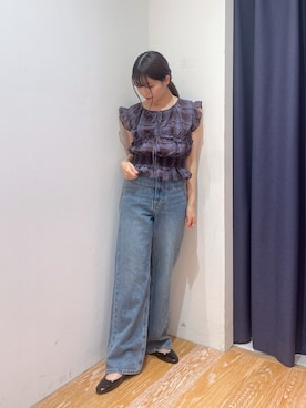 「NATURAL BEAUTY BASIC（ナチュラルビューティーベーシック）のアイテム」を使った、rkrk1020さん（レディース・151cm）の夏コーディネート
