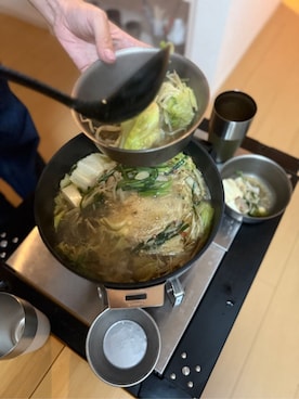 「Snow Peak（スノーピーク）のSnow Peak / HOME＆CAMPバーナー　カセットコンロ ガスコンロ ガスバーナー（アウトドアグッズ、ブラック系）」を使った、Snow Peak_officialさん（レディース・158cm）の春コーディネート