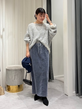 「DouDou（ドゥドゥ）のアイテム」を使った、doudounanokaさん（レディース・153cm）の秋コーディネート